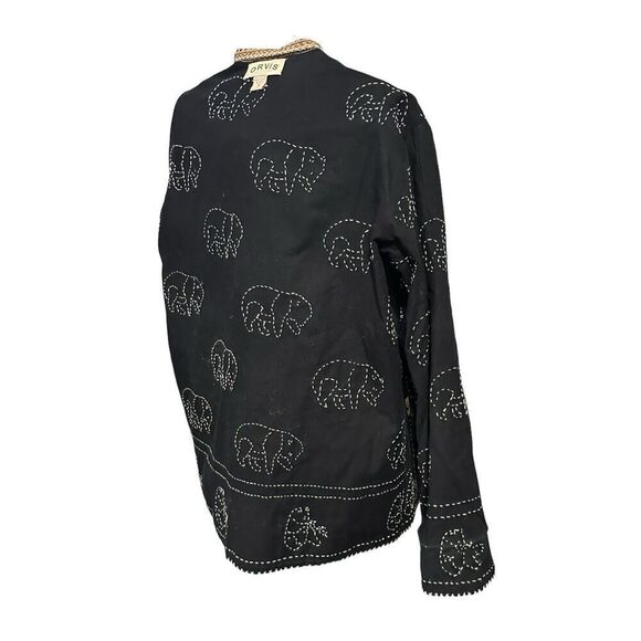 Excellent CONDITION RARE UNIQUE VINTAGE Showstopper WOMEN ORVIS Women's 100% Cot - Picture 10 of 15